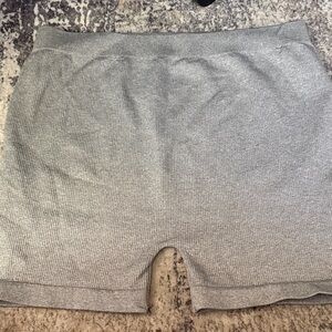 Grey workout shorts. Never worn.